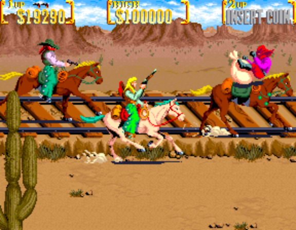 Sunset Riders (2 Players ver EBC) Screenthot 2
